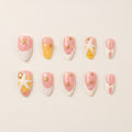 Beach Starfish & Shell French Press-On Nails | Summer Vacation